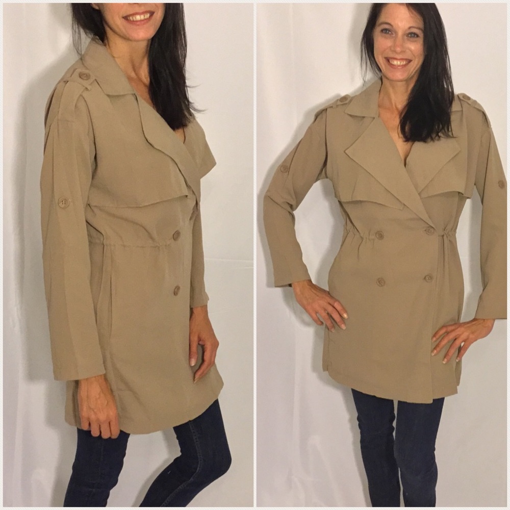 Arrived Trench Coat - Picture 2 of 2